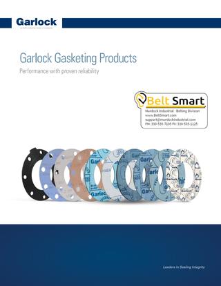 Garlock Compressed Non-Asbestos Gasketing & Sheet Catalog