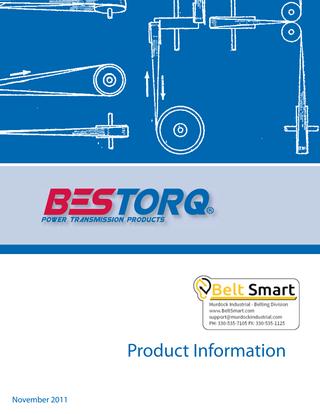 Bestorq Power Transmission Products Catalog