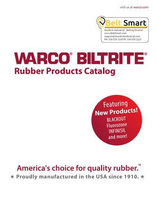 Warco Biltrite Sheet Rubber Products