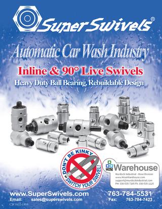 SuperSwivels Automatic Car Wash Industry Swivel Joint Catalog